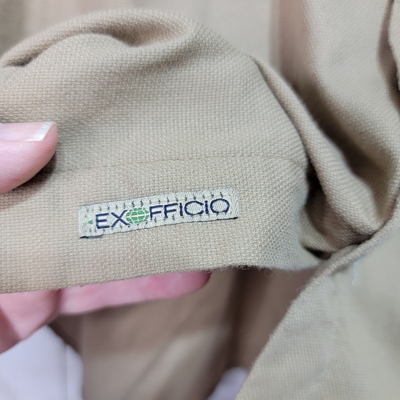 ExOfficio Button-up Shirt Mens Size Large Long Sleeve Outdoor Insect Shield. - Picture 9 of 10
